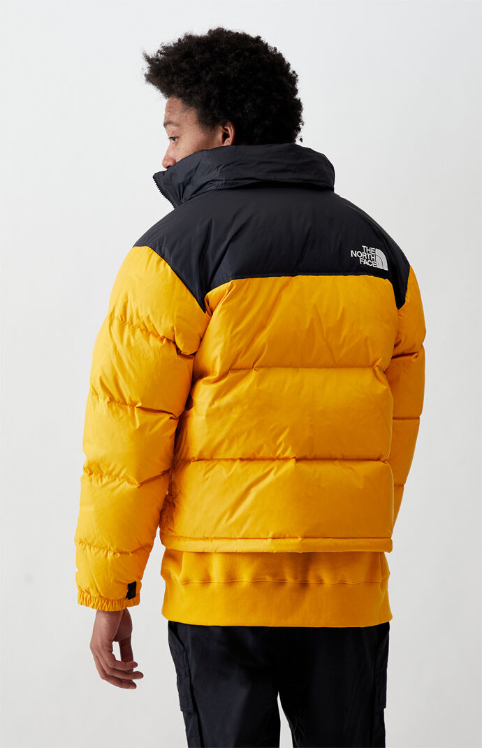 Gold 1996 Retro Nuptse Puffer Jacket