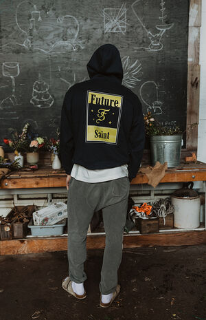 Boxed Badge Hoodie image number 1