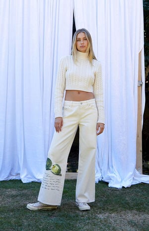 x PacSun Manet Low Rise Baggy Jeans image number 4