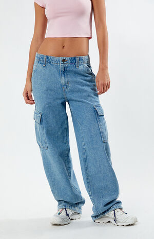 Light Indigo '94 Baggy Cargo Jeans image number 1