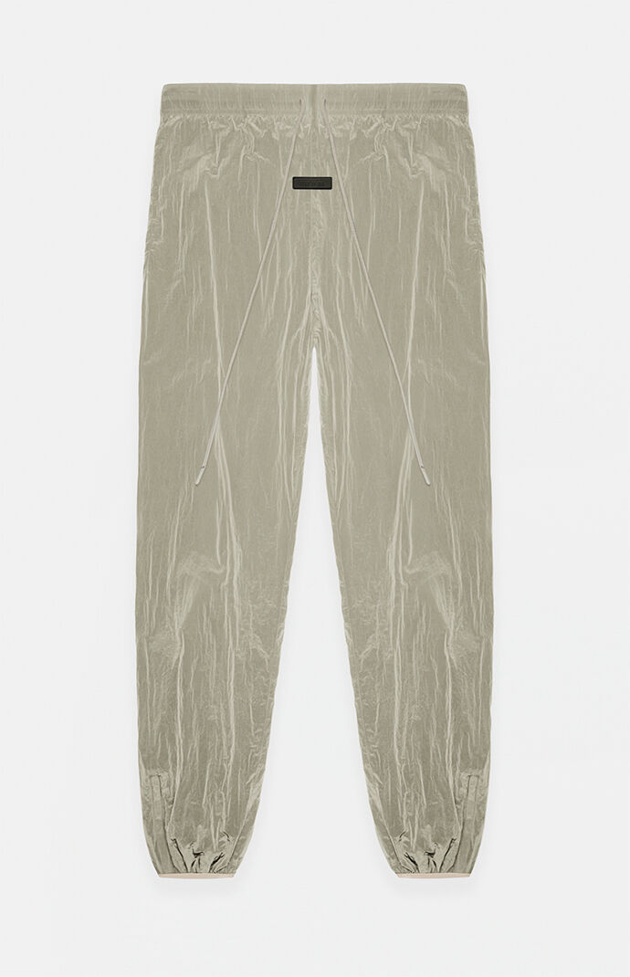 Fear of God Essentials Women's Garden Yellow Crinkle Nylon Track