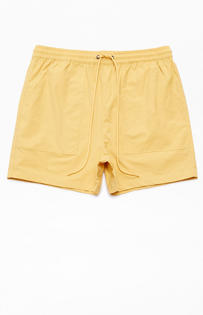 Shorts yellow online