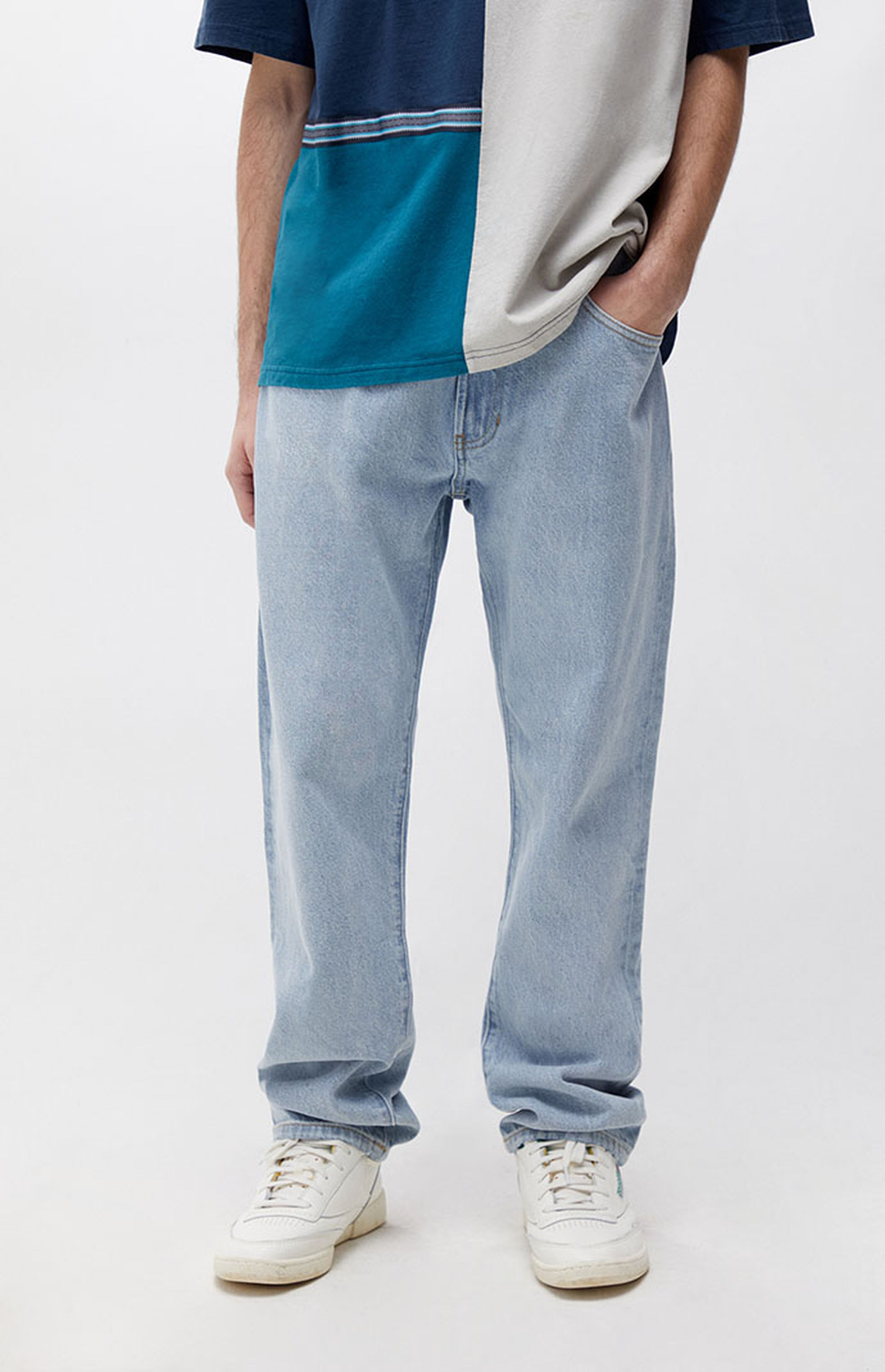 PacSun Light Indigo Baggy Jeans PacSun