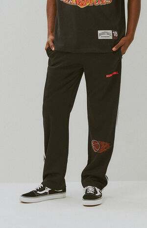 Basketball Skateboards Basketball Snap Button Track Pants, PacSun