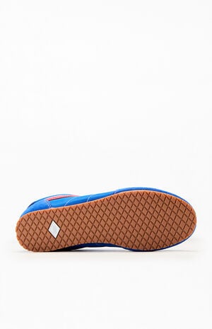 Blue & Red Super Lo Pro Sneakers image number 4