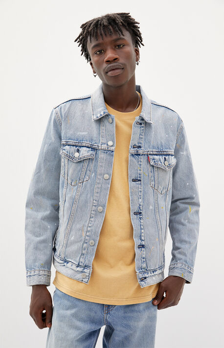 Denim Jacket At Pacsun Com Vintage retro 90's blue stonewash high waisted denim festival customised shorts. denim jacket at pacsun com