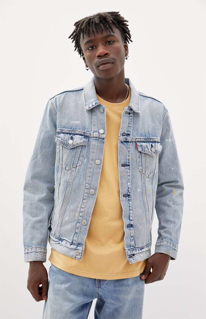 Light Trucker Denim Jacket