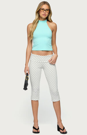 Ikara Backless High Neck Halter Top image number 5