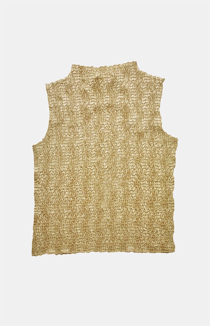 PS VINTAGE 2000s Textured Crinkle Top