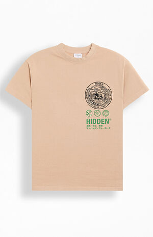 Tan Peace Plate T-Shirt image number 2