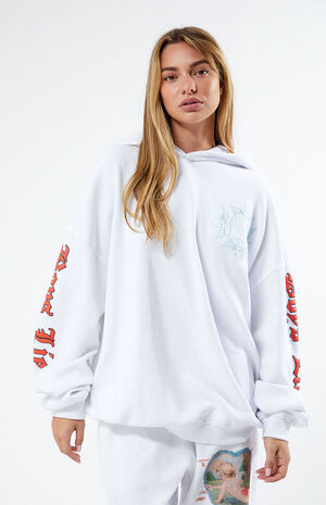 Straight Flush Oversized Hoodie image number 1