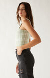 Fuzzy Square Neck Tank Top Fuzzy Square Neck Tank Top image number null