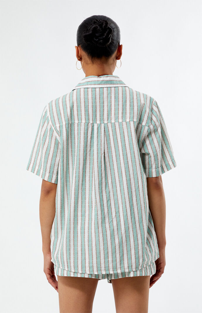 売れ筋商品|||リズム カットソー トップス レディース Joelene Short-Sleeve Shirt - Women's Sea Green Rhythm Joelene Short Sleeve Shirt | PacSun