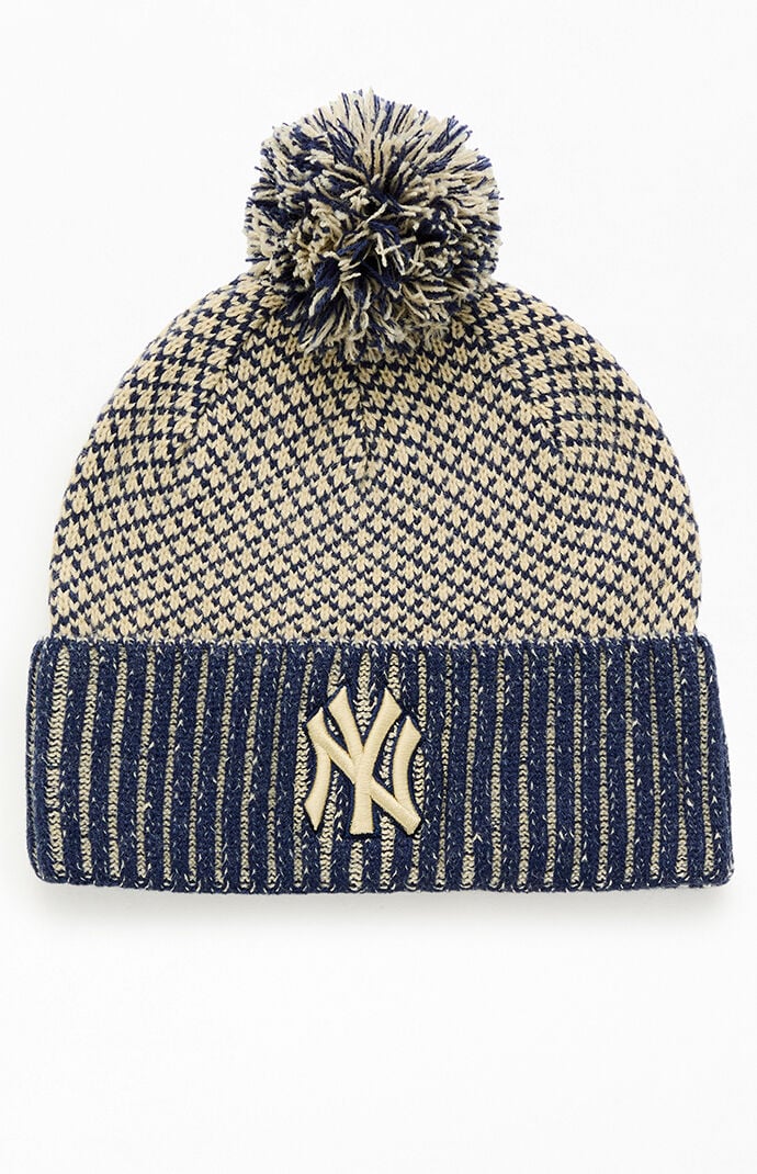 Mitchell & Ness New York Yankees Winter Class Knit Pom Beanie
