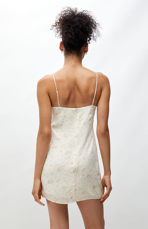 LA Hearts Floral Tie Front Mini Dress | Pacsun