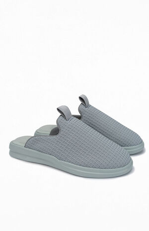 Blue Pelli Slip-On Mules image number 2
