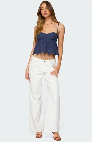 Emme Eyelet Corset image number 4