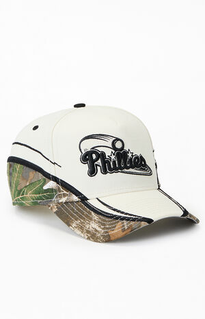 Phillies Camo Panel 9FORTY Snapback Hat image number 1