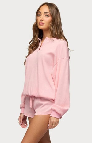 Baila Waffle Henley Top image number 2
