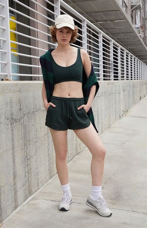 Green Logan Shorts image number 1