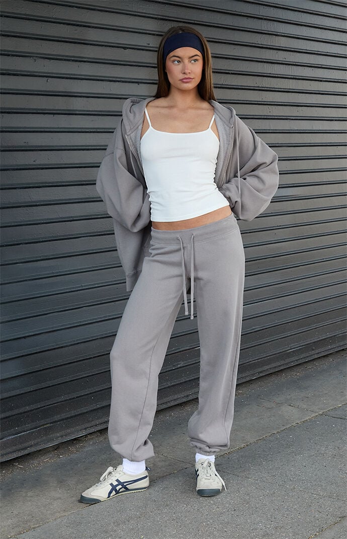 John Galt Light Gray Hilary Yoga Sweatpants