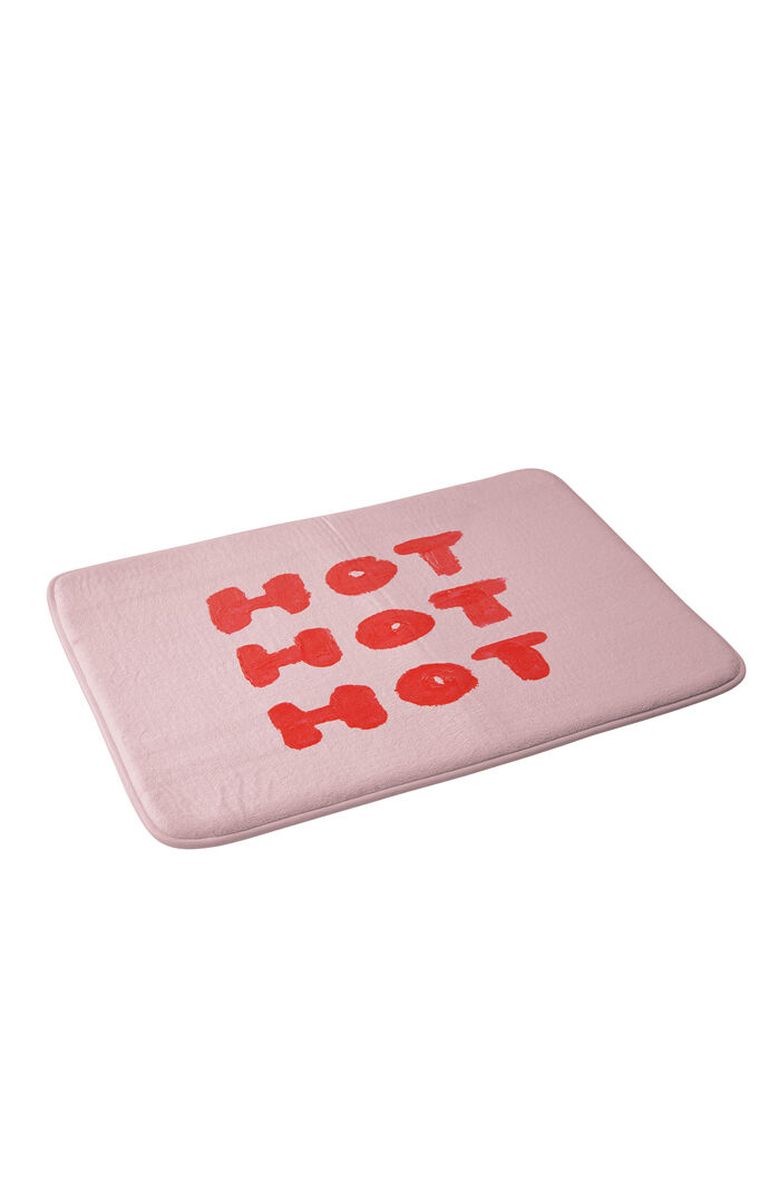 Hot Hot Hot Memory Foam Bath Mat