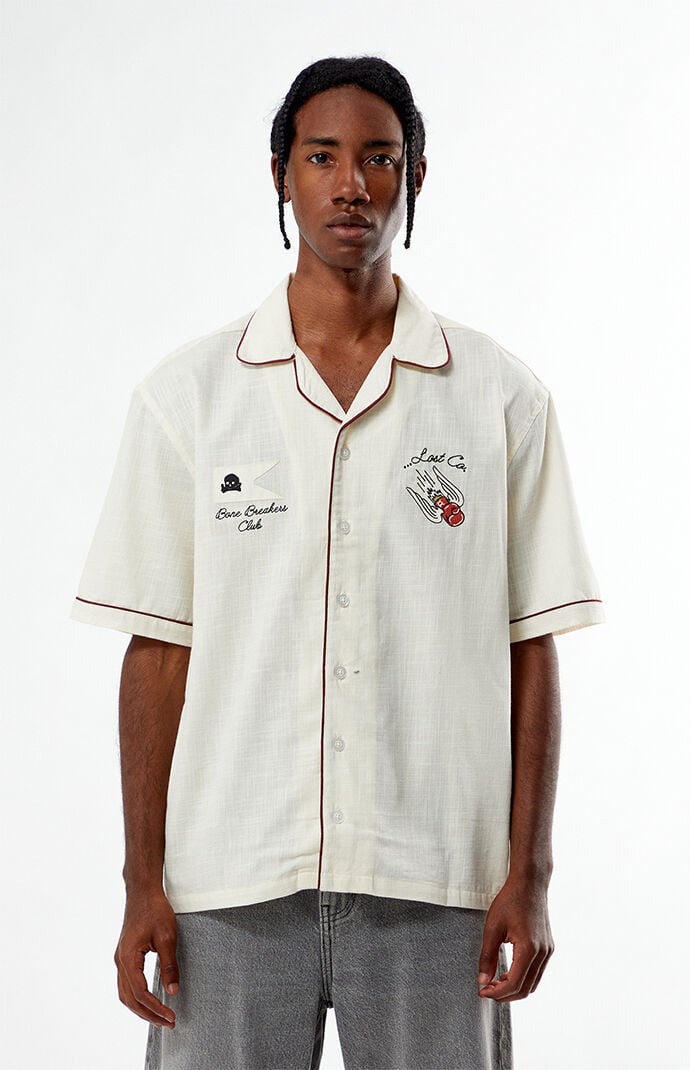 LOST Bone Breakers Woven Camp Shirt