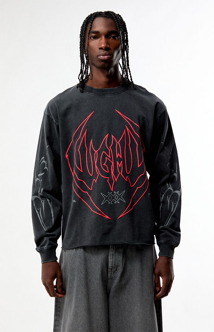Nightlab Made In The Night Cropped Long Sleeve T-Shirt | Pacsun
