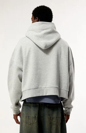 Lucid Static Cropped Hoodie image number 4