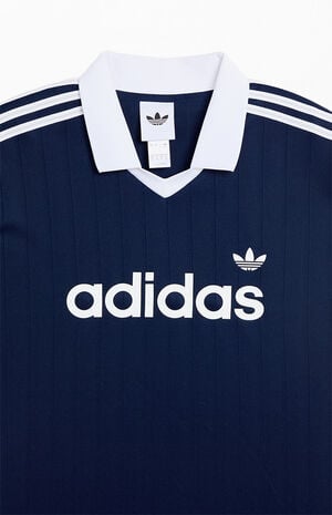 Navy Drop Needle Short Sleeve Jersey image number 2