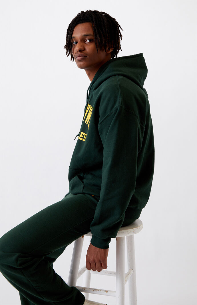 Green LA Graphic Hoodie