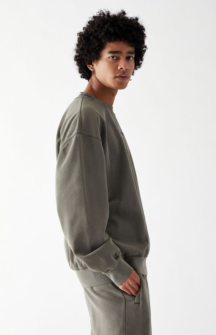 Overdyed Crew Neck Sweatshirt