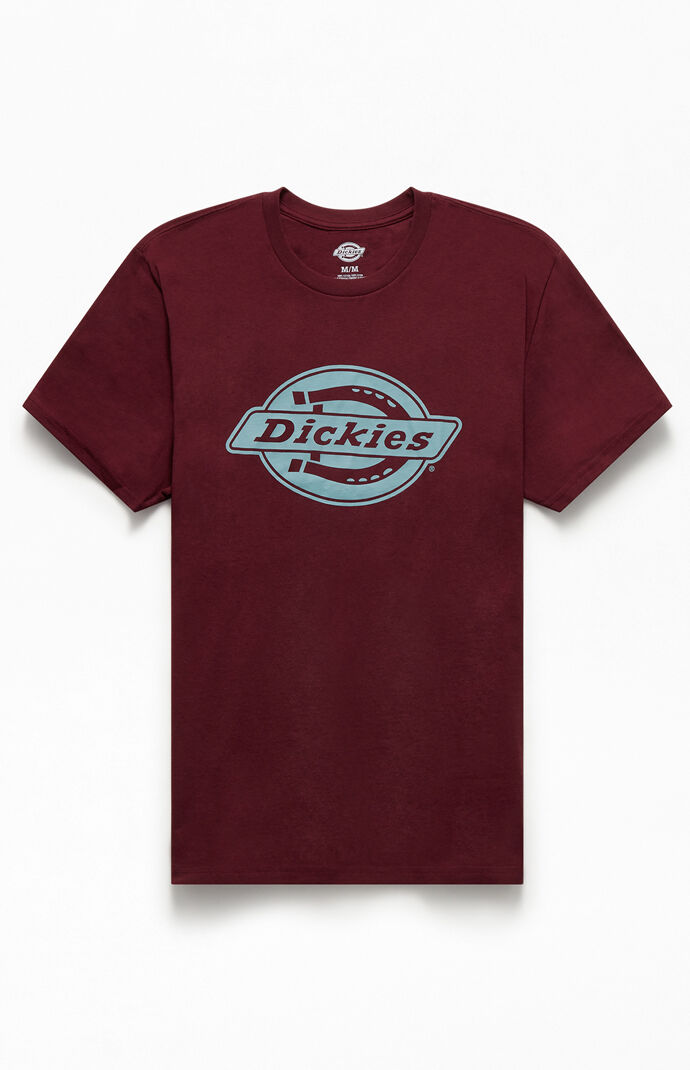 Burgundy Relaxed Fit Logo T-Shirt
