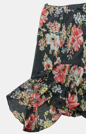 2000s Floral Midi Skirt image number 2