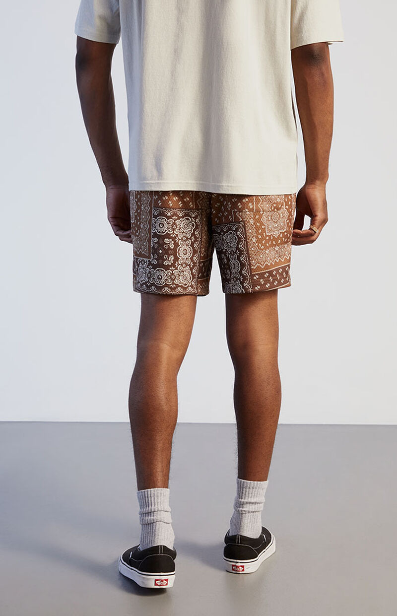PacSun Paisley Mesh Shorts PacSun