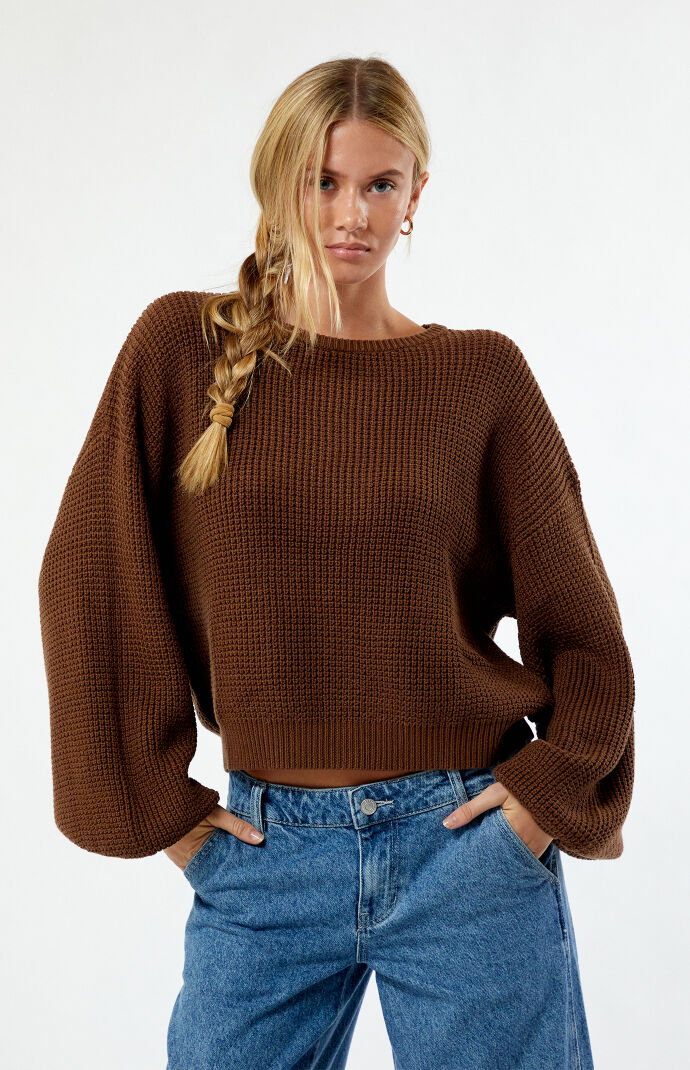 Classic knit sweater cheap