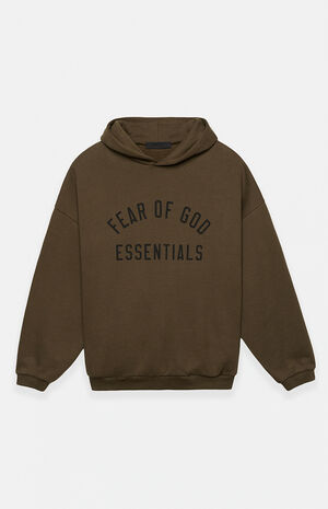 Olive Fleece Hoodie image number 1
