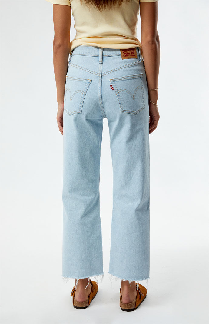 デニム・ジーパン Levi's FW25 RIBCAGE STRAIGHT ANKLE (72693 0230) Ribcage Straight Ankle Women's Jeans - Medium Wash | Levi's® US