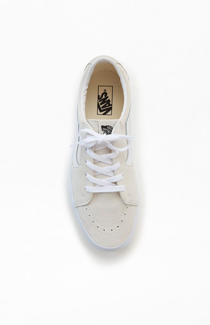 Vans sk8-hi lite discount trainers in perforated grey