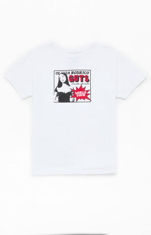 Kids Olivia Rodrigo Guts Tour T-Shirt image number 1