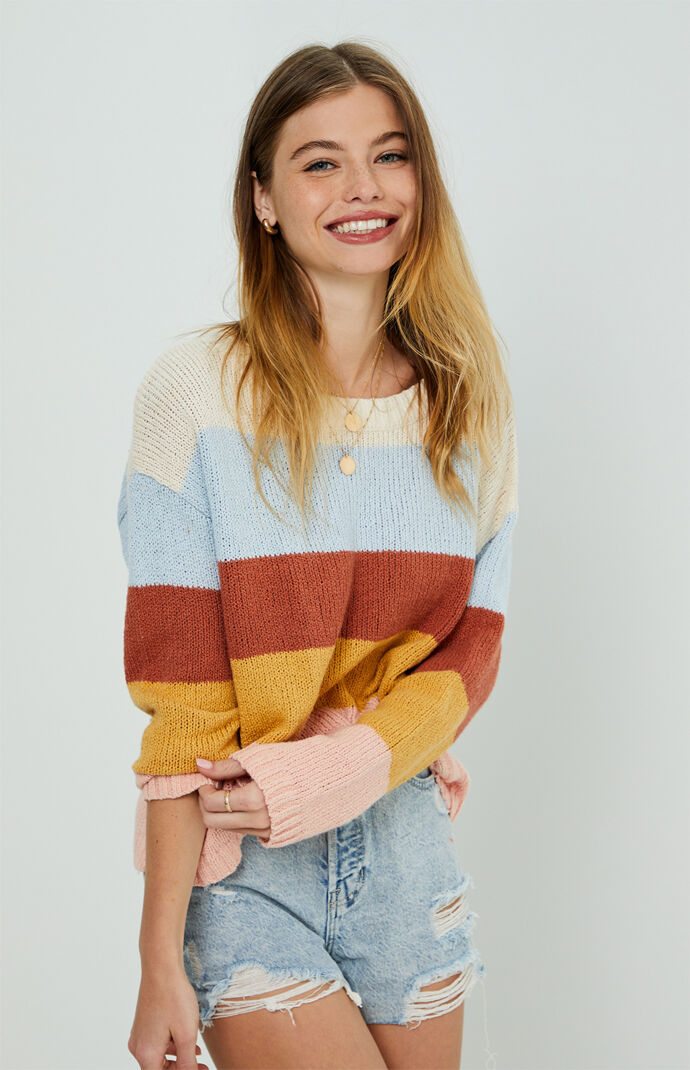 Billabong Womens Lost Paradise Crew Neck Sweatshirt