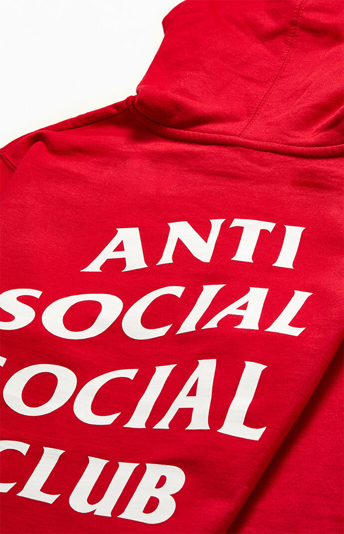 Anti social social club cherry hoodie hotsell