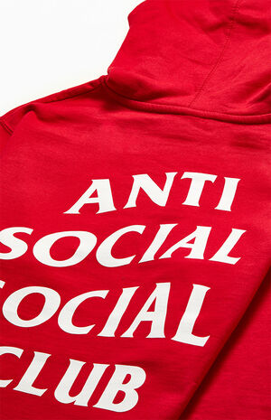 Anti social social club cherry hoodie Clearance