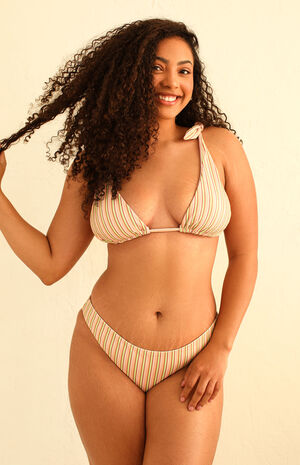 Palma Scrunch Back Cheeky Bikini Bottom image number 1