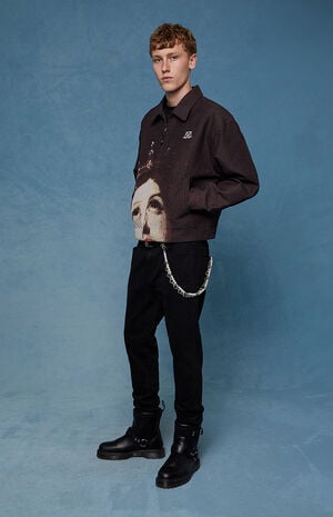 Bryce Stacked Skinny Jeans Stretch Black image number 1