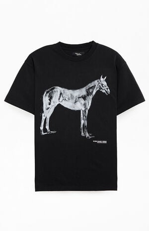 Pac Artist Network x Randy Perez Black Horse T-Shirt image number 1