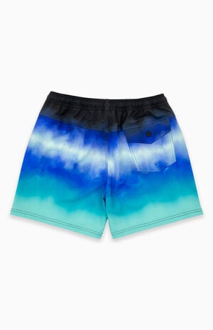 Peril Tie Dye Swim Trunks image number 2