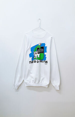 Nurse-a-saurus Sweatshirt image number 1