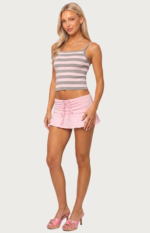 Harla Striped Knit Bandage Top image number 5
