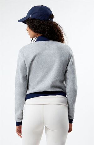 Mock Neck Zip Up Jacket image number 4